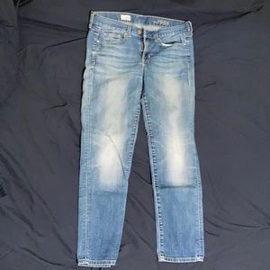 1969 GAP boyfriend jean slight tear shown in pic